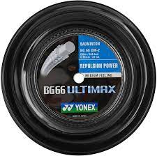 Yonex BG 66 Ultimax Badminton Reel on sale at Badminton Warehouse