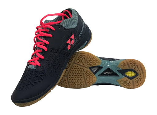 Yonex Eclipsion Z WIDE Badminton Shoes (Navy/Ice Blue) on sale at Badminton Warehouse