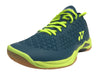 Power Cushion Eclipsion X Unisex Badminton Shoe (Turquoise/Yellow) on sale at Badminton Warehouse