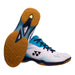 Yonex Power Cushion 65 Z3 Badminton Court Shoes (White/Ocean Blue) on sale at Badminton Warehouse