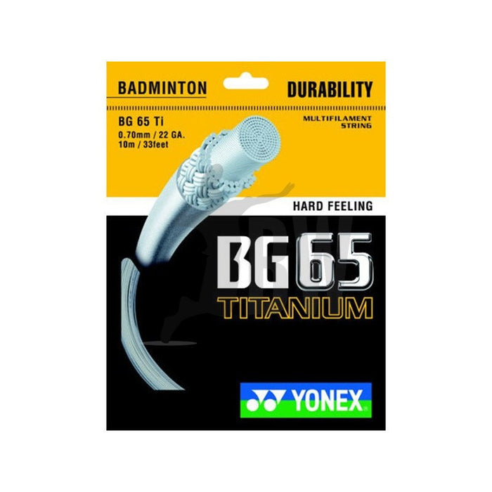 Yonex BG65 TI Badminton String on sale at Badminton Warehouse