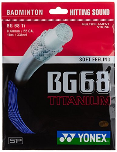 Yonex BG-68 TI Badminton String on sale at Badminton Warehouse