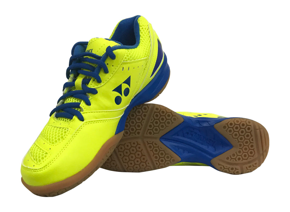 Yonex SHB-PC30 Unisex Badminton Shoe -Yellow/Blue on sale at Badminton Warehouse